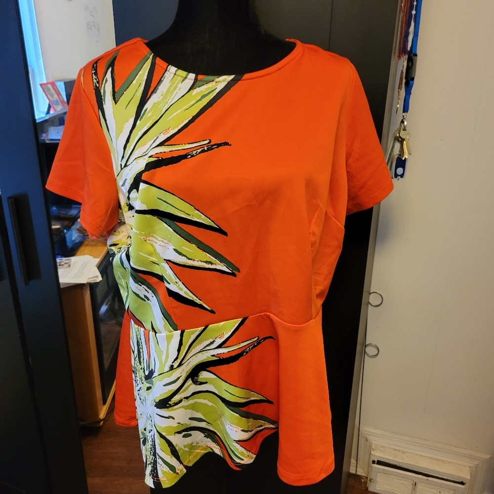 Beachy Vibes Peplum Top